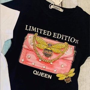 Shirt beautiful black and pink